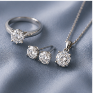 Diamond Studded Platinum, Gold & Silver Jewellery